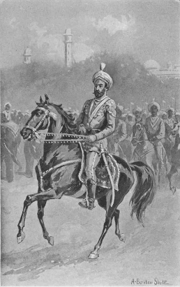 "He was dressed in the most magnificent robes of India."
--Page 234.