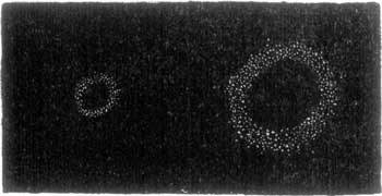FIG. 6. THE RING NEBULA IN LYRA, UNDER DIFFERENT TELESCOPIC POWERS.