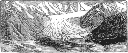 A GLACIER.