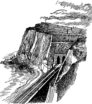A CHALK CLIFF.