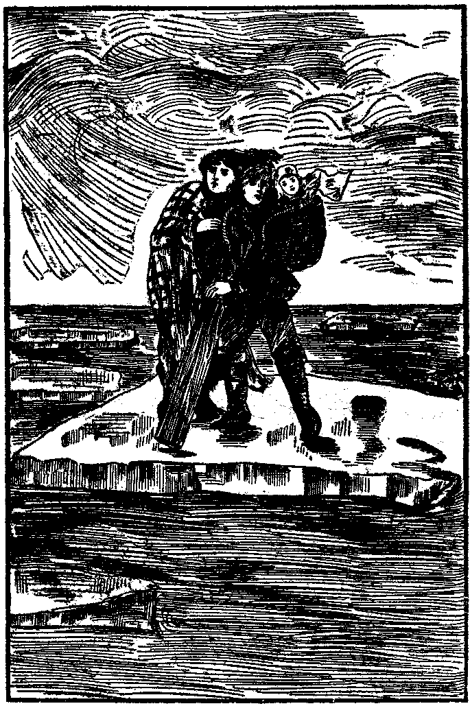 Joe Saves Mrs. Martin and Baby Martin.