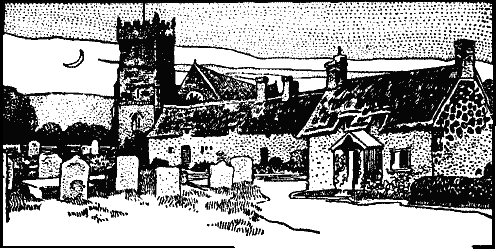 A churchyard