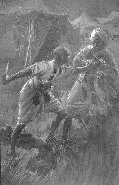 Gregory grasped
the Arab's wrist