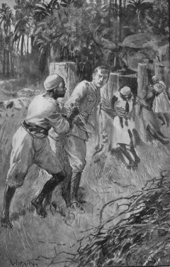 Suddenly he felt
his ropes slacken and fall from him