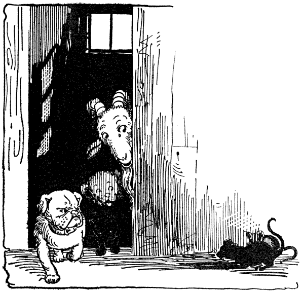 Still in the distance they could see black shapes moving about