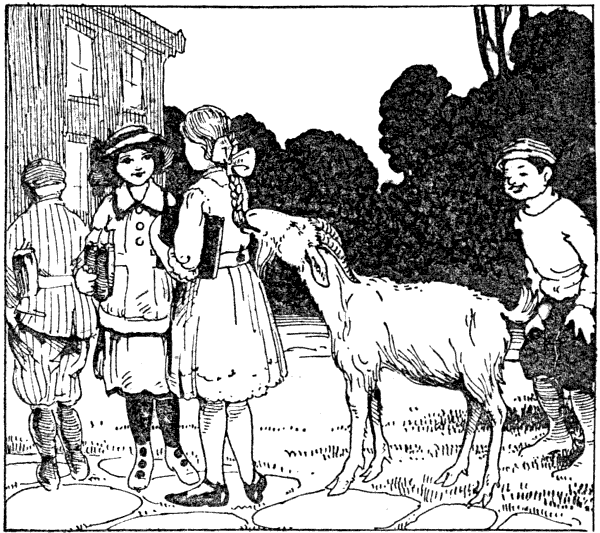 "Stop pulling my hair, Jimmy Jones!" she cried, without turning around.