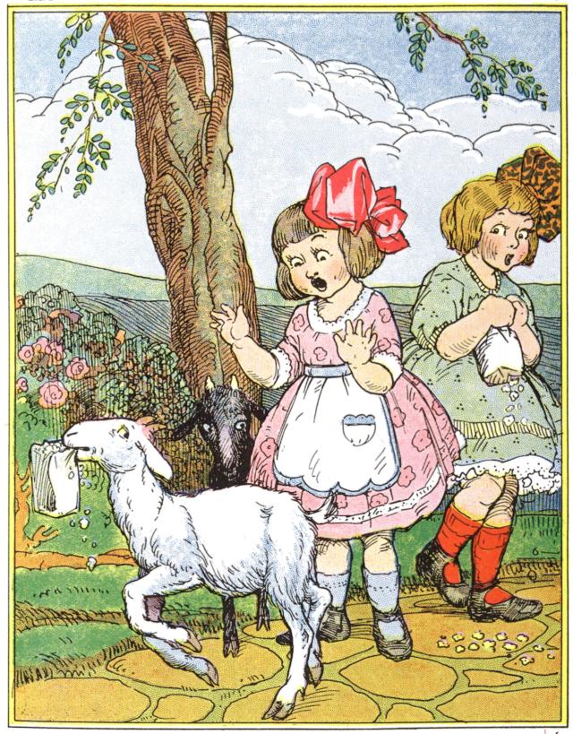 "Oh, oh! Where did you come from?" wailed one little girl when the kids jumped out of the shrubbery and grabbed her bag of popcorn