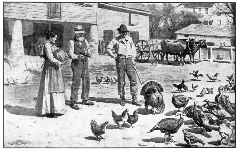 "How much do you suppose our turkey weighs?"