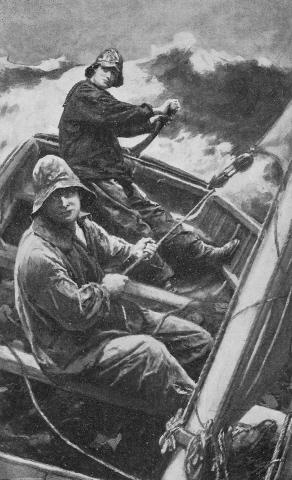 Illustration: 'She is walking along now.'