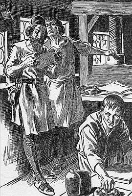 CAXTON IN HIS PRINTING SHOP CAXTON IN HIS PRINTING SHOP