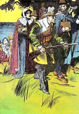 THE PILGRIM FATHERS ENTERING THE NEW WORLD THE PILGRIM FATHERS ENTERING THE NEW WORLD