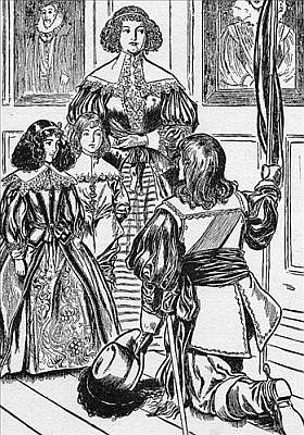 THE COUNTESS RECEIVES THE BANNERS THE COUNTESS RECEIVES THE BANNERS