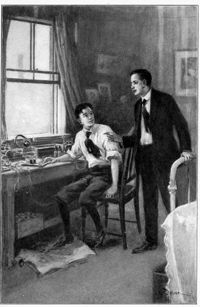 You can't be spreadin' wires an' jars an' things round
my room!