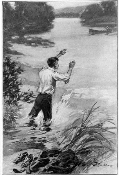 He heard an answering shout and a second later saw Ted
Turner dash through the pines.