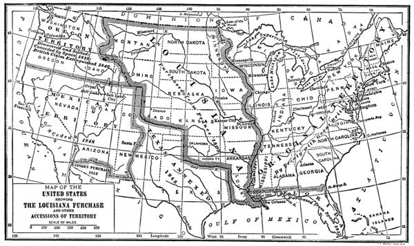 MAP OF THE UNITED STATES