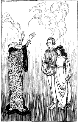 LOOK DOWN, YOU GODS, ON THIS COUPLE Prospero calling down blessings on Miranda and Ferdinand