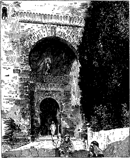 THE GATE OF JUSTICE Entrance gate to the Alahambra